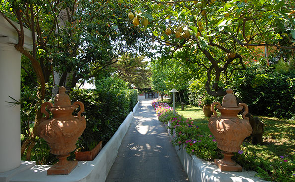'A Pazziella è l'hotel Royal Group a Capri, immerso in un tranquillo giardino privato.