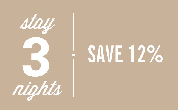 STAY 3 AND SAVE!