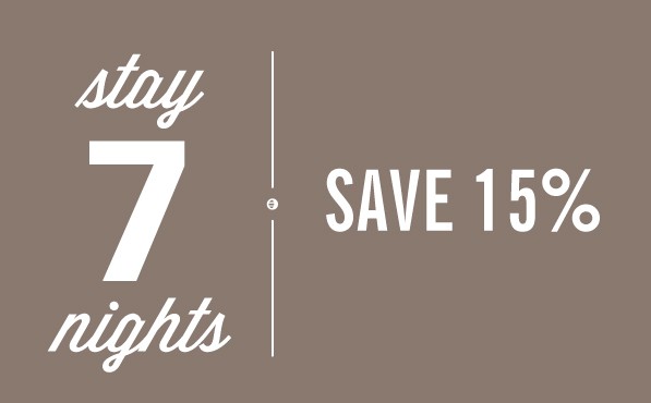 STAY 7 AND SAVE!