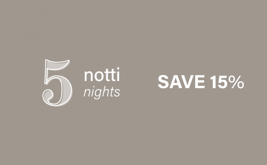 STAY 5 AND SAVE!